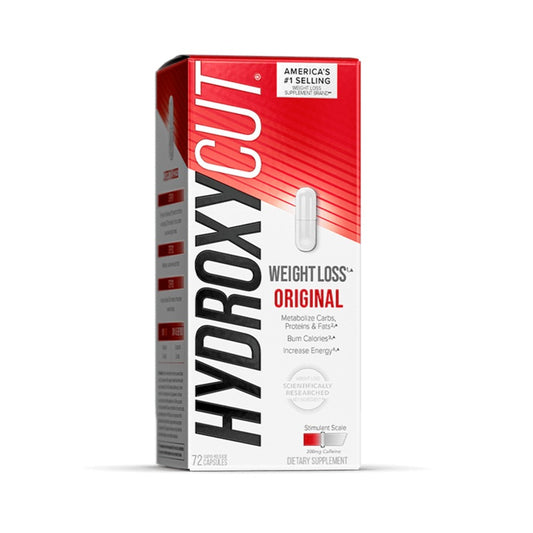 HYDROXYCUT Weight Loss Original 72 Rapid-Release Capsules