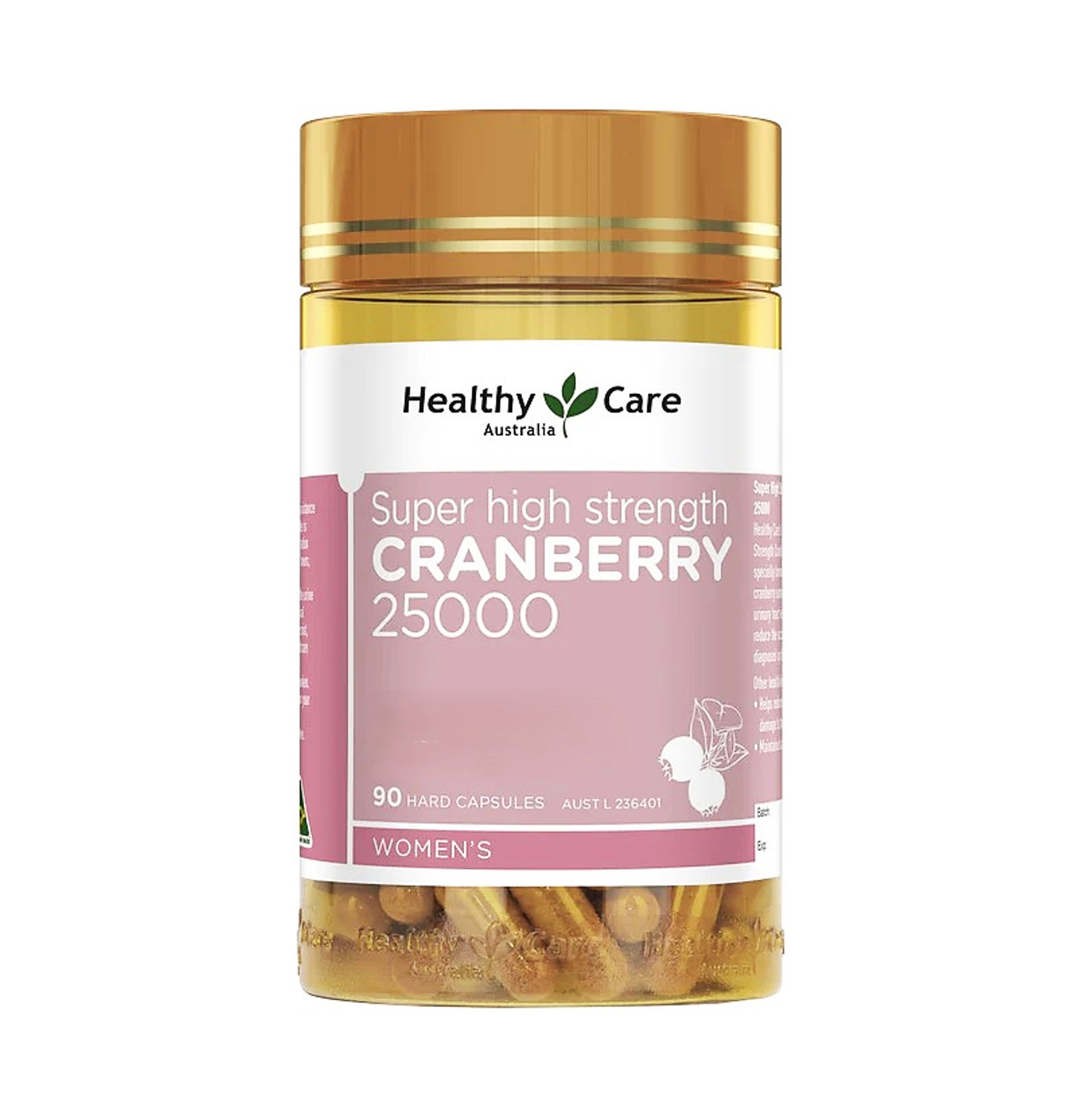 Healthy Care 超高強效蔓越莓 25000 毫克 90粒硬膠囊