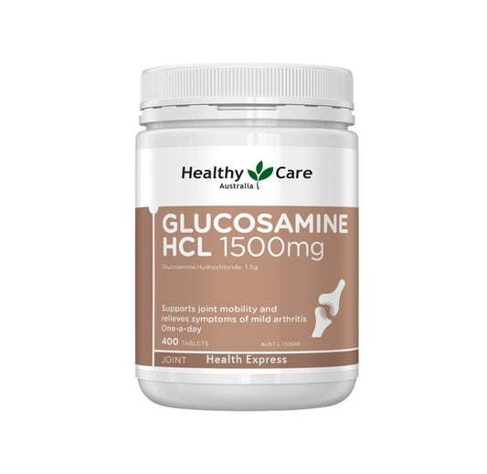 Healthy Care Glucosamine HCL 1500mg 400 Tablets