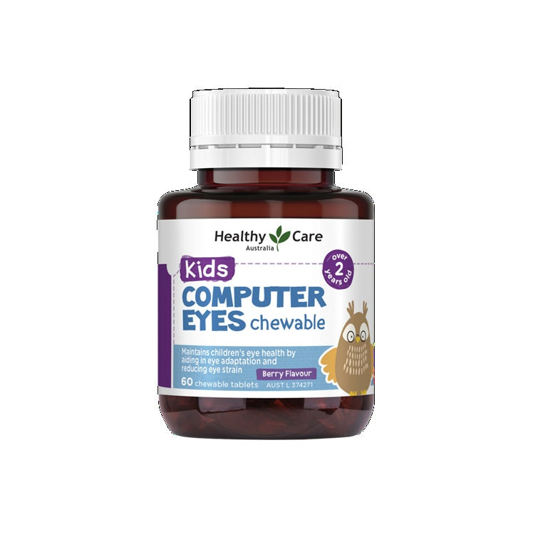 Healthy Care Kids Computer Eyes Chewable Berry Flavour 60 Chewable Tablets