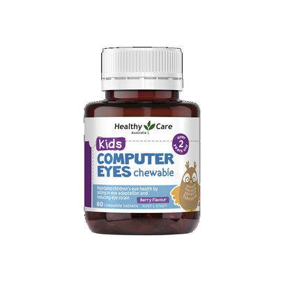 Healthy Care Kids Computer Eyes Chewable Berry Flavour 60 Chewable Tablets