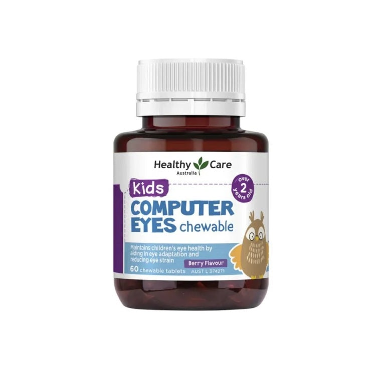 Healthy Care Kids Computer Eyes Chewable Berry Flavour 60 Chewable Tablets