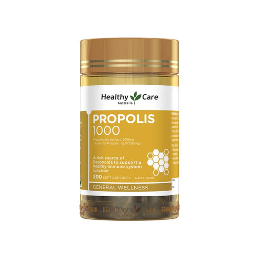 Healthy Care Propolis 1000mg 200 Soft Capsules