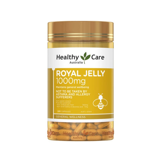 Healthy Care Royal Jelly 1000mg 120 Soft Capsules