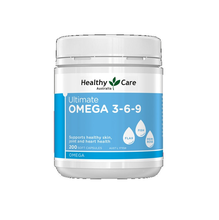 Healthy Care Ultimate Omega 3-6-9 200 Soft Capsules