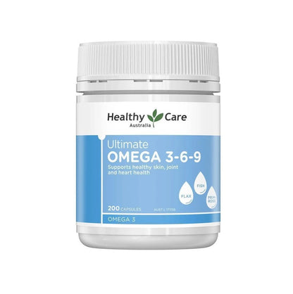 Healthy Care Ultimate Omega 3-6-9 200 Soft Capsules