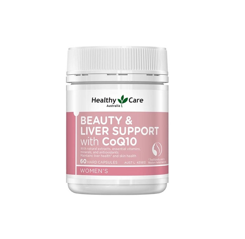 Healthy Care Women's Beauty & Liver Support with CoQ10 60 Hard Capsule