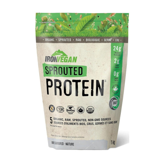 IRONVEGAN 有機催芽蛋白粉 - 原味 1公斤