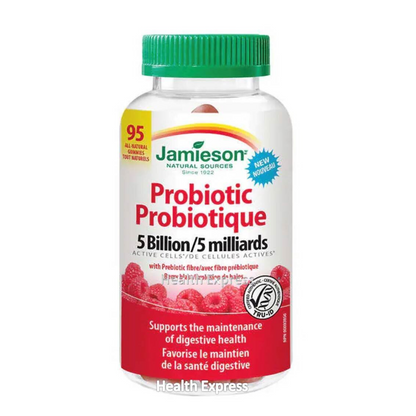 Jamieson 特強天然益生菌軟糖 50億 (小紅莓味) 95 粒