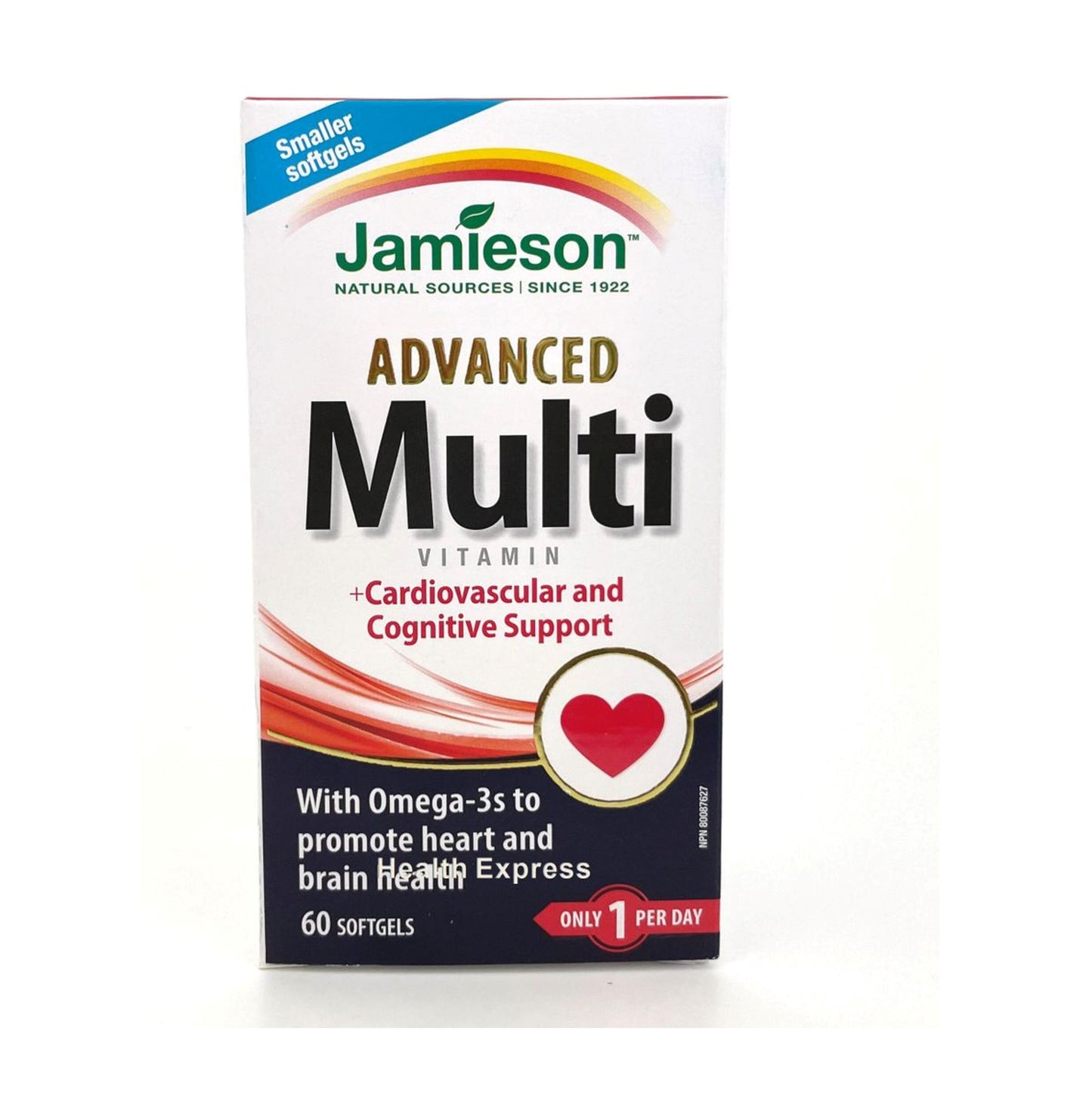 Jamieson 成人多種維他命 (添加奧米加-3 配方) 60 粒