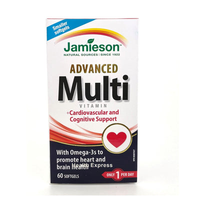 Jamieson 成人多種維他命 (添加奧米加-3 配方) 60 粒