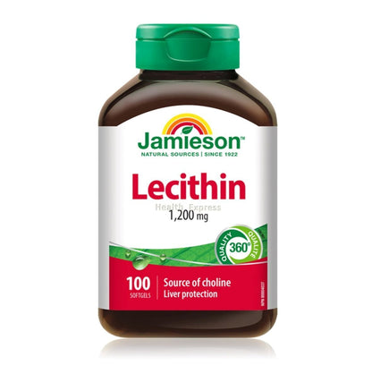 Jamieson 護肝卵磷脂精華 (1200 毫克) 100 粒 (包裝隨機提供)