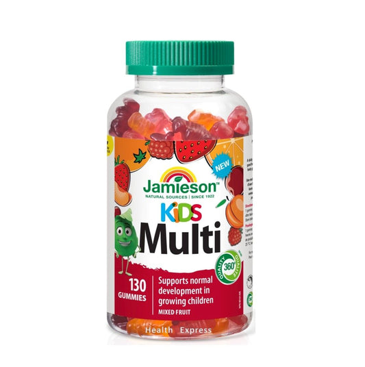 Jamieson 兒童複合維他命軟糖 混合水果口味 130 顆軟糖
