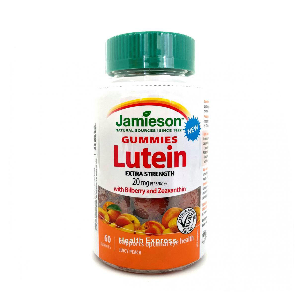 Jamieson 特強護眼葉黃素軟糖(20毫克)60 粒
