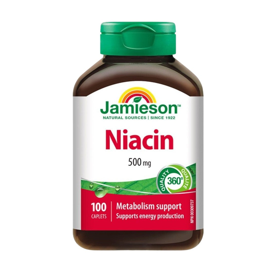 Jamieson 活力能量菸鹼酸 500毫克 100粒