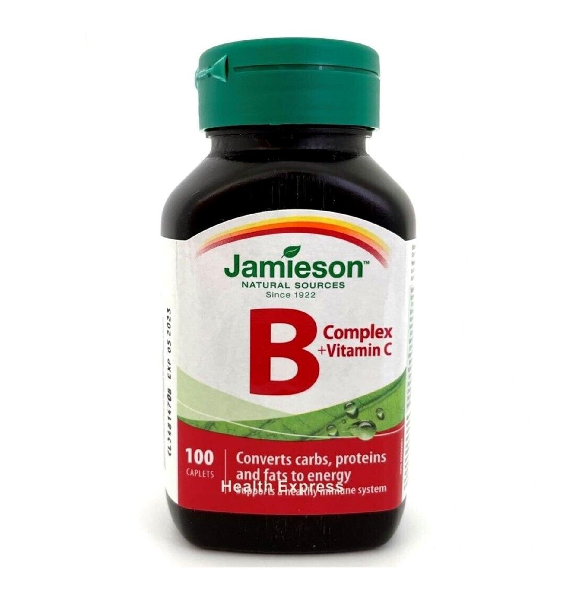 Jamieson 健體能量維他命 B 雜 + C 100 粒