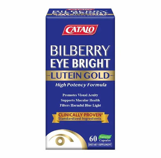 CATALO 金裝護眼藍莓精華 60粒 [平行進口]