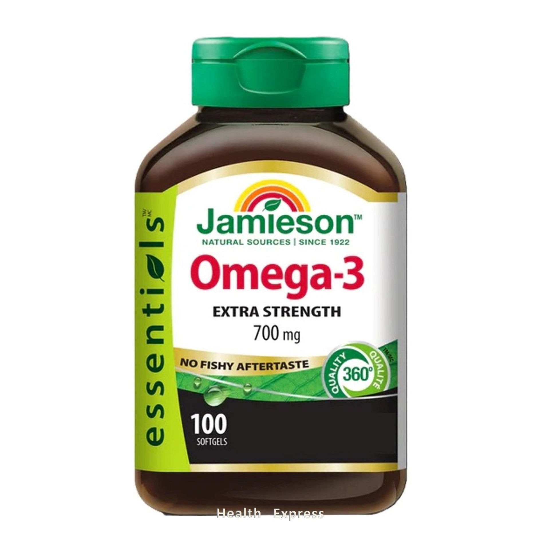 Jamieson 金裝特強奧米加‐3 (EPA/DHA 700 毫克) 100 粒 (包裝隨機提供) 