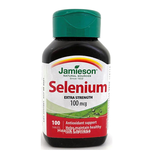 Jamieson 特強健體強身硒(100微克)100 粒  [平行進口]
