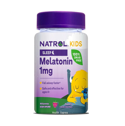NATROL 超強甜睡褪黑素 10 毫克(每2粒) 90粒軟糖 士多啤梨味