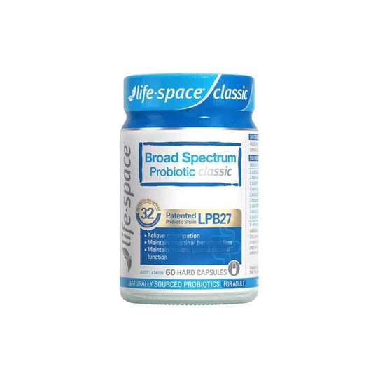 Life-Space Broad Spectrum Probiotic Classic 32 Billion CFU for Adult 60 Hard Capsules