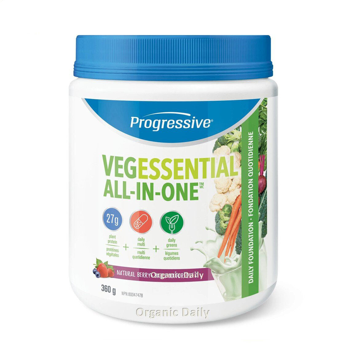 Progressive 多合一營養蛋白粉 - 莓果味 360/840 克