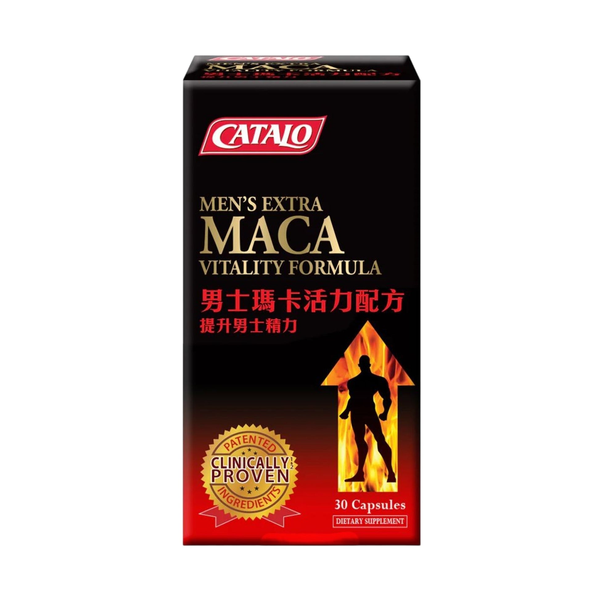 CATALO 男士瑪卡活力配方 30 粒
CATALO  Mens Vitality Formula 30 Capsules