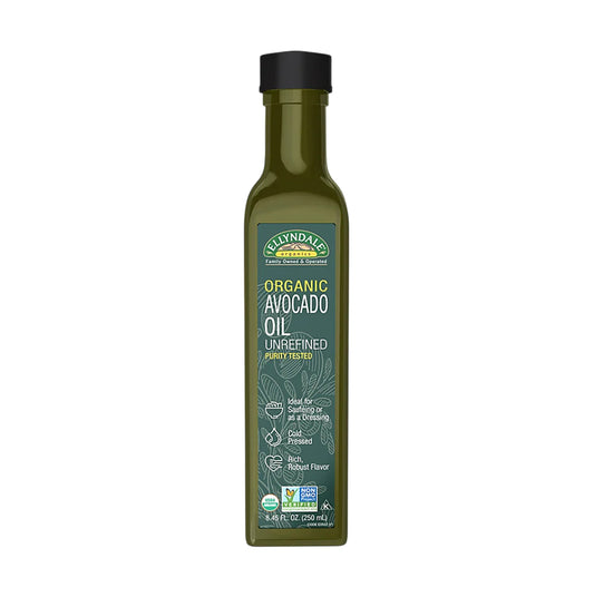 NOW Foods EllynDale Organic Avocado Cooking Oil 250 ml [Authorised Distributor]
NOW Foods EllynDale 有機牛油果食用油 250 毫升 [香港行貨]