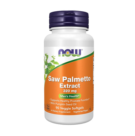 NOW Foods Saw Palmetto Extract 320 mg 90 Veggie Softgels [Authorised Distributor]
NOW Foods 鋸棕櫚萃取 320 毫克 90 粒素食軟膠囊 [香港行貨] 