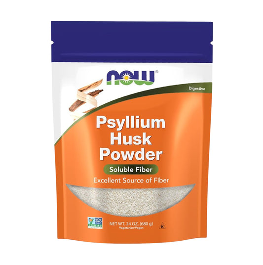NOW Foods Psyllium Husk Powder 24 oz (680 g) [Authorised Distributor]
