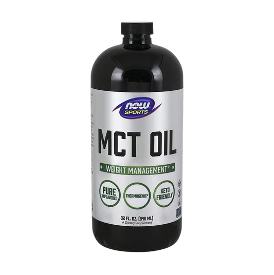 NOW FoodsSports MCT Oil Pure Unflavored 946ml (32 FL.OZ. )
NOW Foods 運動型 無味中鏈甘油三酸酯油 946毫升 (32 盎司) [香港行貨]
