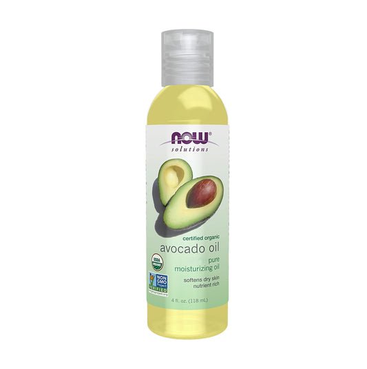 NOW Foods Solutions Organic Avocado Oil 118 ml (4 fl oz) 
NOW Foods Solutions 有機牛油果油 118 毫升 (4盎司)