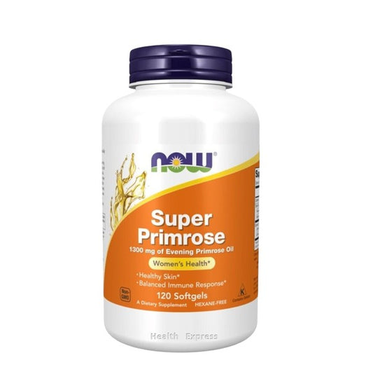 NOW Foods 超級月見草油 1300毫克 120粒軟膠囊 皮膚保養 心血管健康