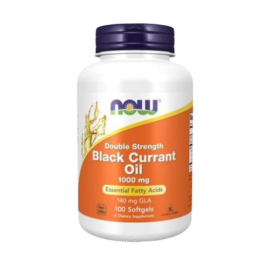 NOW Foods Black Currant Oil (Double Strength) 1000 mg 100 Softgels [Hong Kong Official Product]
