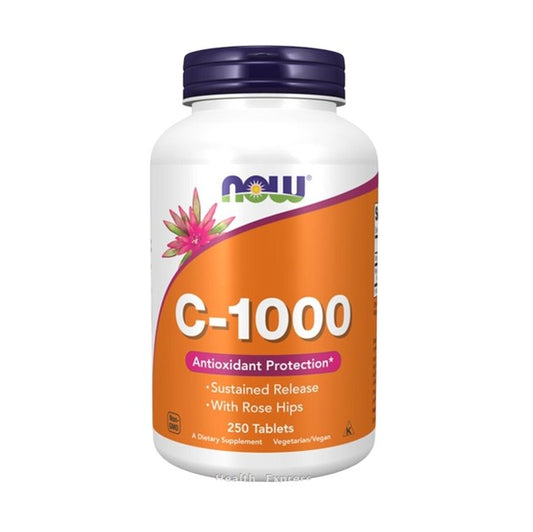 NOW Foods C-1000 高含量維他命C+玫瑰果 250粒