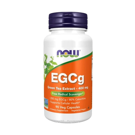 NOW Foods 高純度EGCg 綠茶素 400毫克 90粒 抗氧化 兒茶素