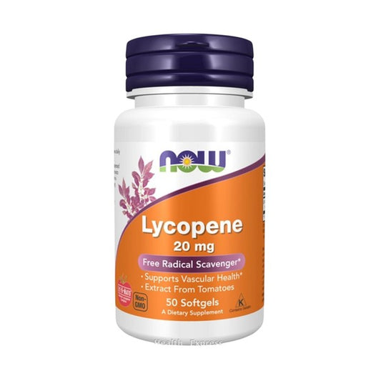 NOW Foods Lycopene 20 mcg 50 Softgels \[Hong Kong Official Product]
