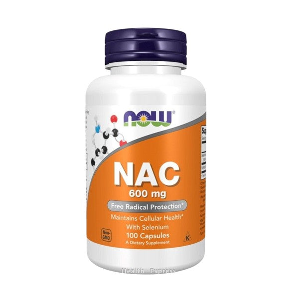 NOW Foods N-乙酰半胱氨酸 NAC 600毫克 100素食膠囊