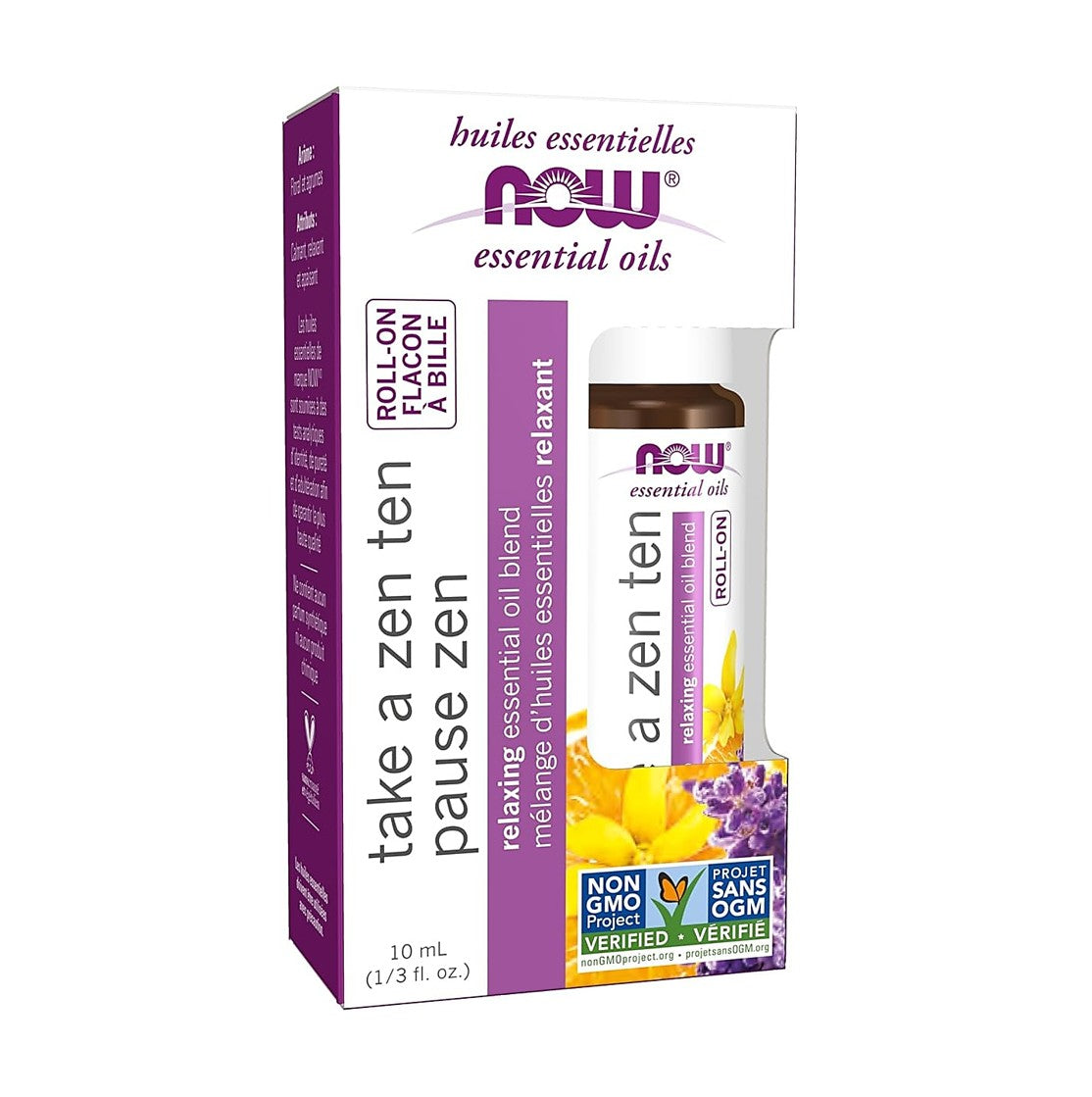 NOW Foods Take a Zen Ten 舒緩配方 滾珠精油 1/3 盎司 10 毫升