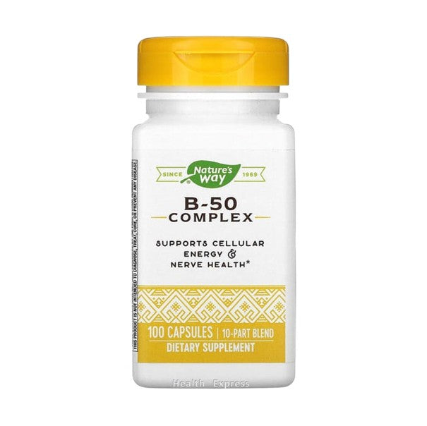 Nature's Way B-50 Complex 100 Capsules #40511 [Parallel Import]
