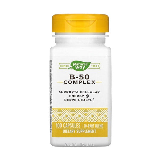 Nature's Way B-50 Complex 100 Capsules #40511 [Parallel Import]

