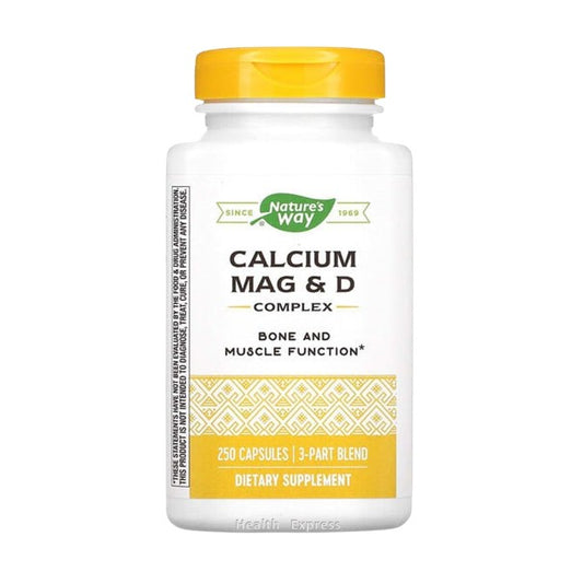Nature's Way Calcium Magnesium Vitamin D Complex 250 Capsules #41421 [Parallel Import]
