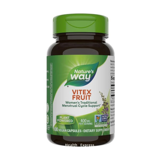 Nature's Way Chaste Tree, 100 Vegetarian Capsules [Parallel Import] #11750
