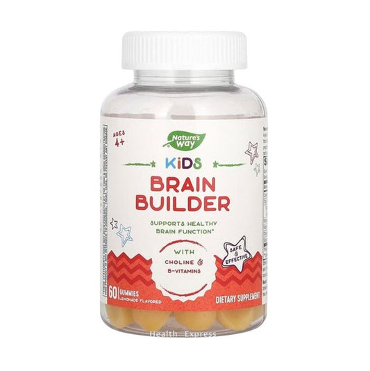 Nature's Way Children's Brain Development Support Gummies, Ages 4+, Lemonade Flavor, 60 Gummies [Parallel Import] #13882
