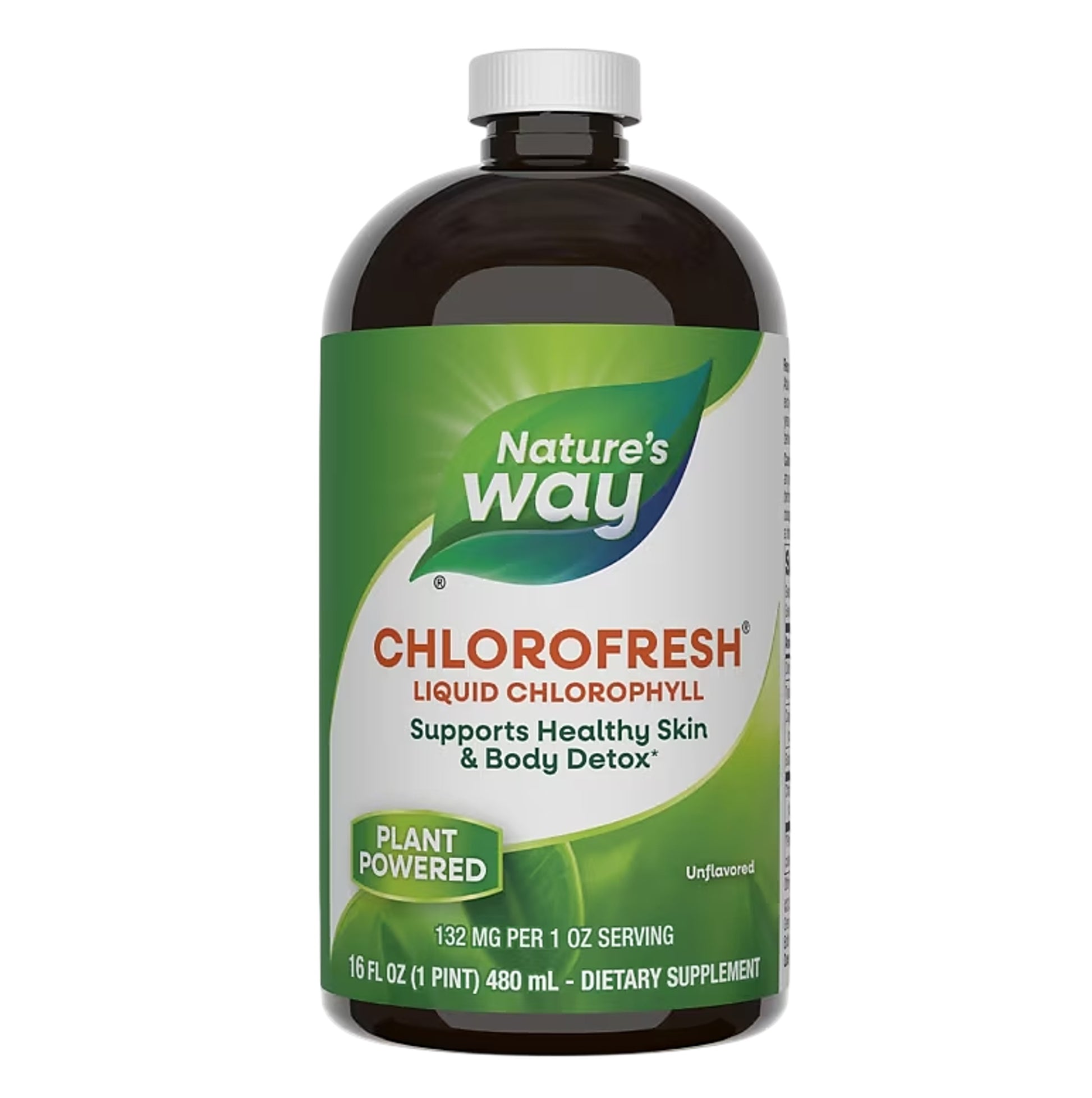Nature's Way  Chlorofresh Liquid Chlorophyll unflavored 16 fl oz (480 ml) (132 mg per 2 Tbsp) #3502 