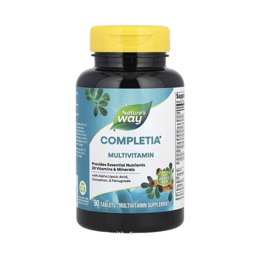Nature's Way Completia Without Iron Multivitamin 90 Tablets (Suitable for People Concerned About Diabetes) #14924 [Parallel Import]
