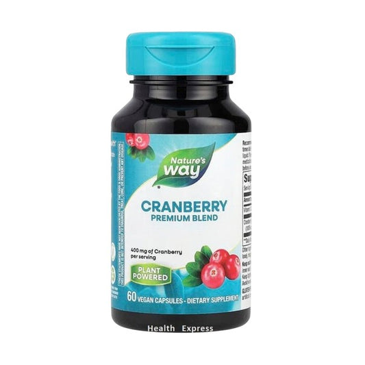 Nature's Way Cranberry Premium Blend 60 Vegan Capsules #15134 [Parallel Import]
