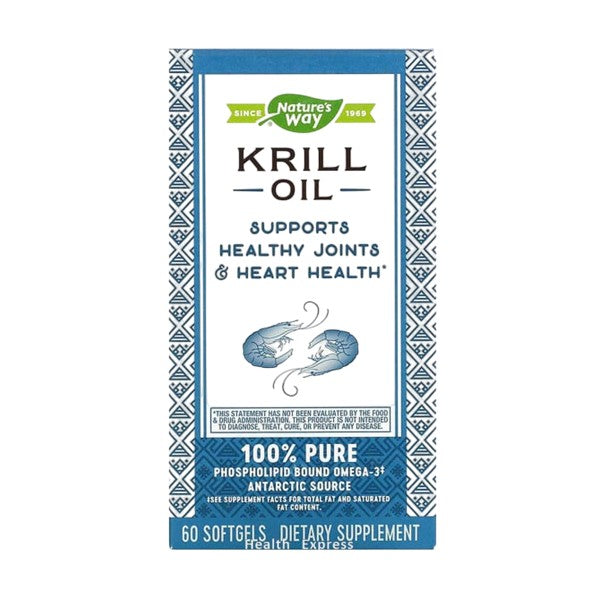 Nature's Way Krill Oil 60 Softgels #15432 [Parallel Import]
