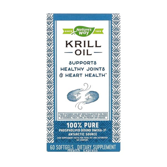 Nature's Way Krill Oil 60 Softgels #15432 [Parallel Import]
