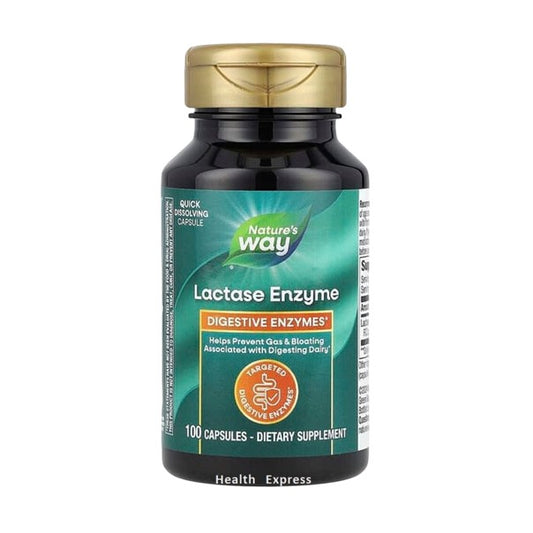 Nature's Way Lactase Enzyme Formula 100 Capsules #47110 [Parallel Import]
